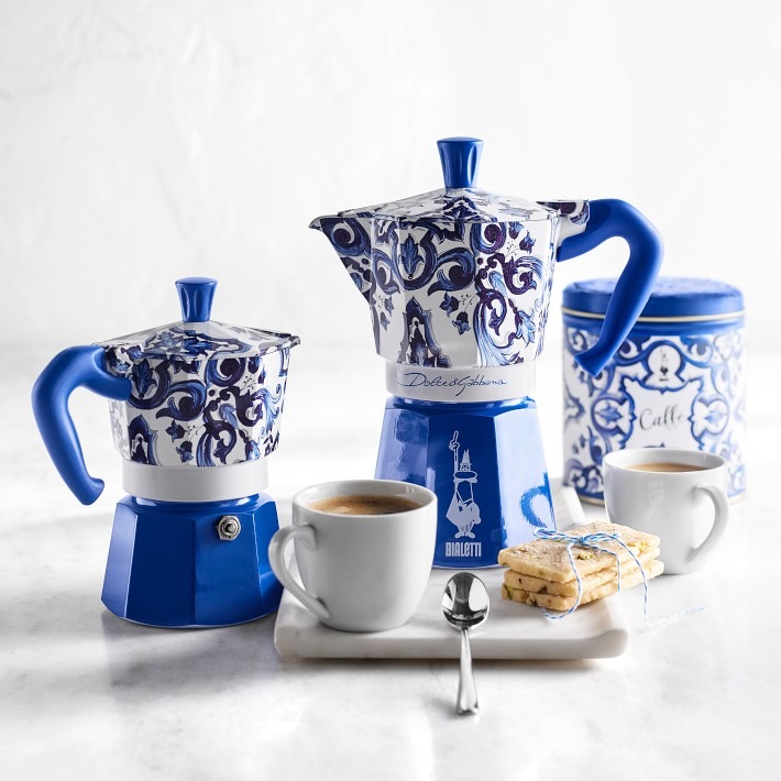 Bialetti Dolce&Gabbana Moka Express | Mediterranean Blue