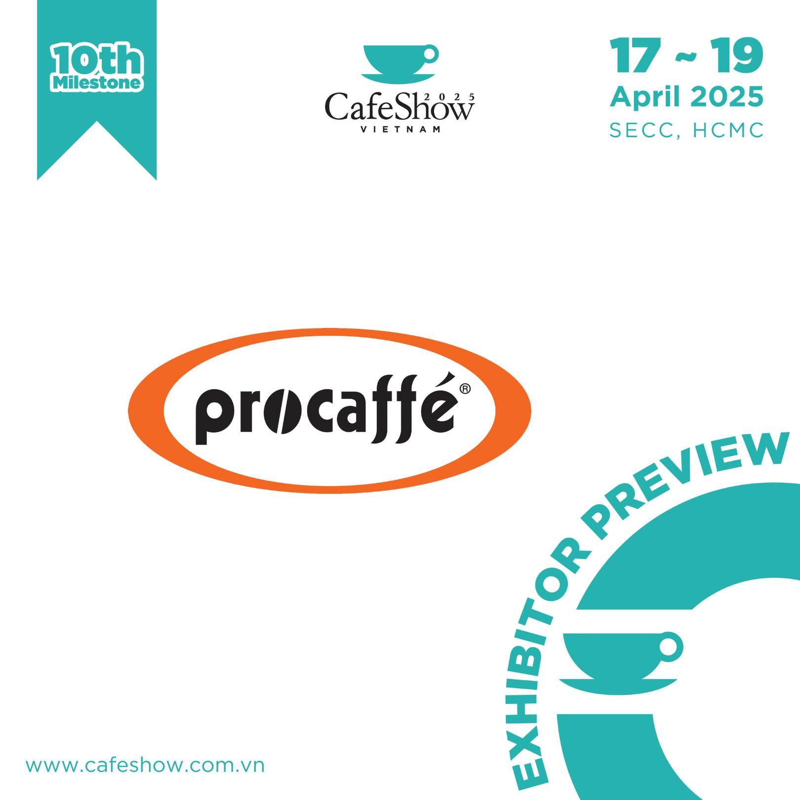 ProCaffe tại Cafe show 2025