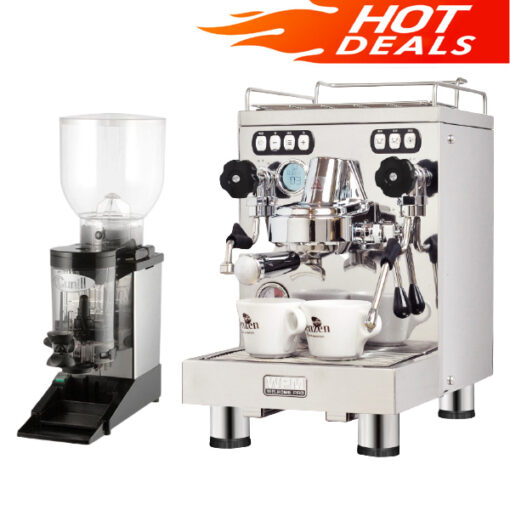 COMBO Máy pha cà phê WPM KD 320 và Máy xay cà phê CUNILL SPACE AUTO INOX