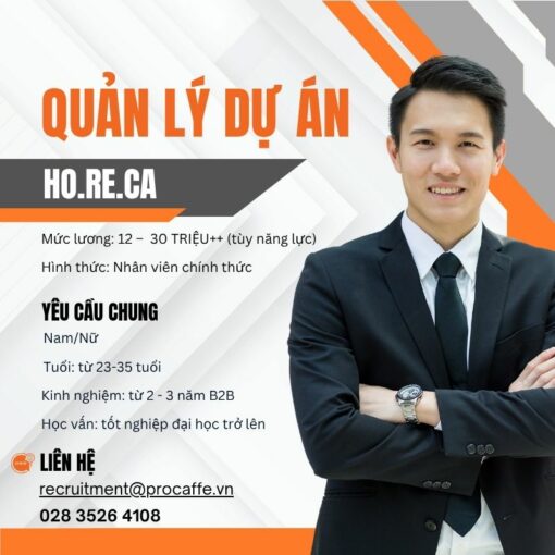 Key Account Manager - Quản Lý Dự Án HORECA